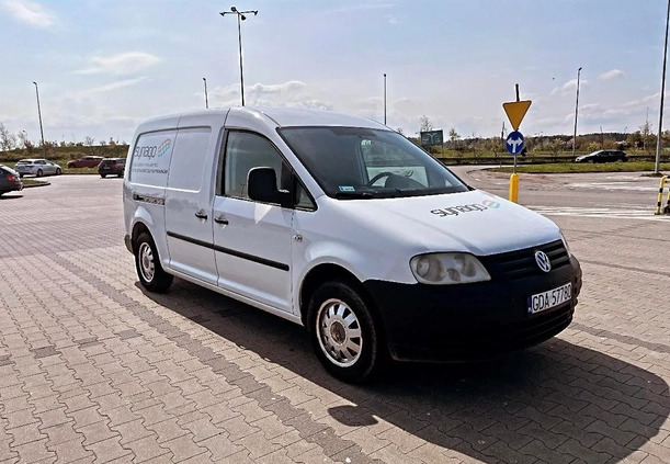 Volkswagen Caddy cena 23500 przebieg: 263000, rok produkcji 2010 z Gdańsk małe 46